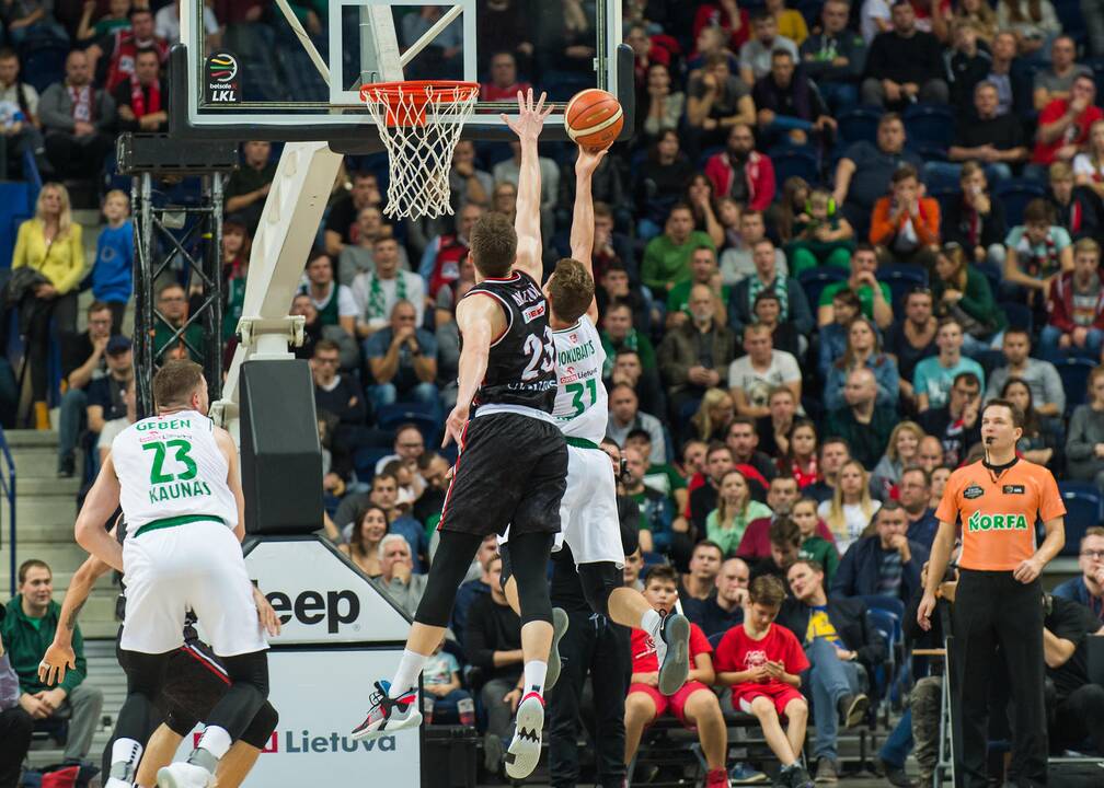 Vilniuje dominavęs „Žalgiris“ tapo vienvaldžiu LKL lyderiu