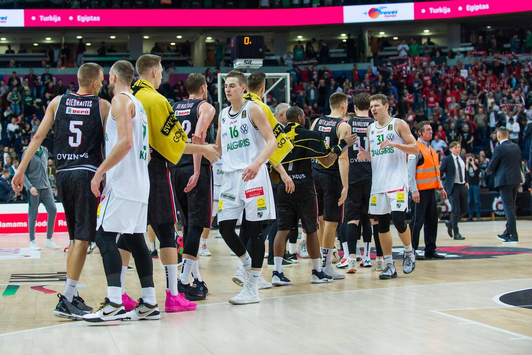 Vilniuje dominavęs „Žalgiris“ tapo vienvaldžiu LKL lyderiu