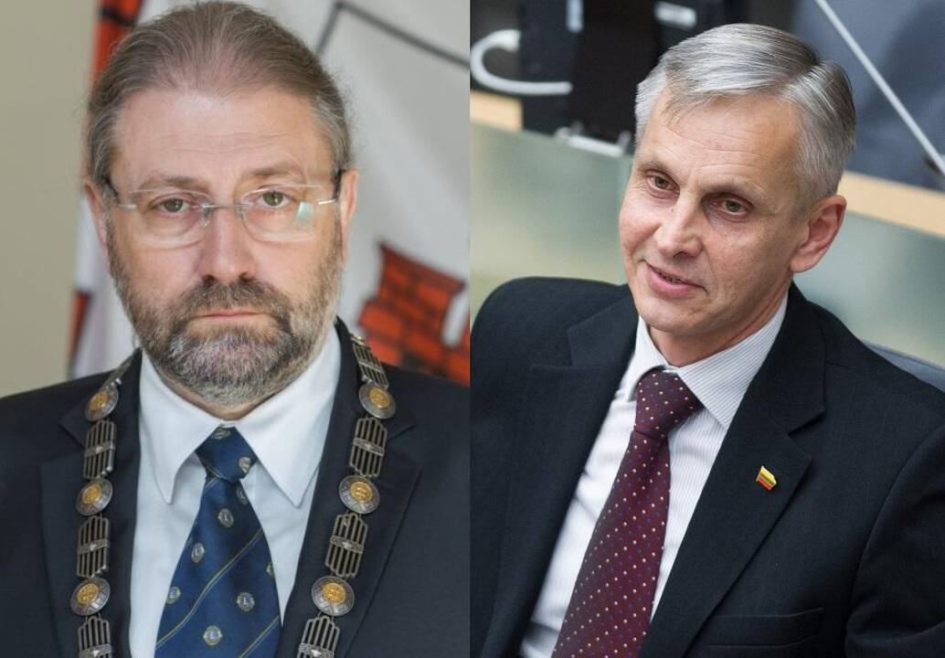  Rytis Mykolas Račkauskas (kairėje)Povilas Urbšys