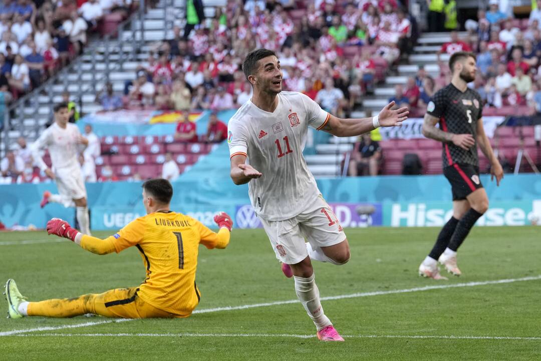Euro 2020 aštuntfinalis: Kroatija – Ispanija 3:5