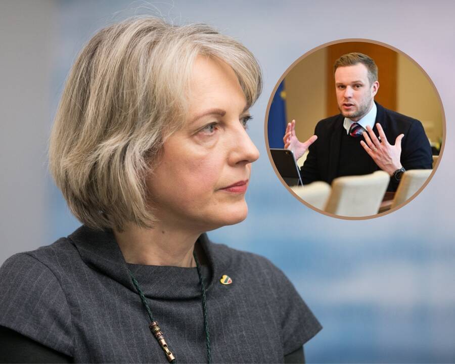 Asta Skaisgirytė ir Gabrielius Landsbergis