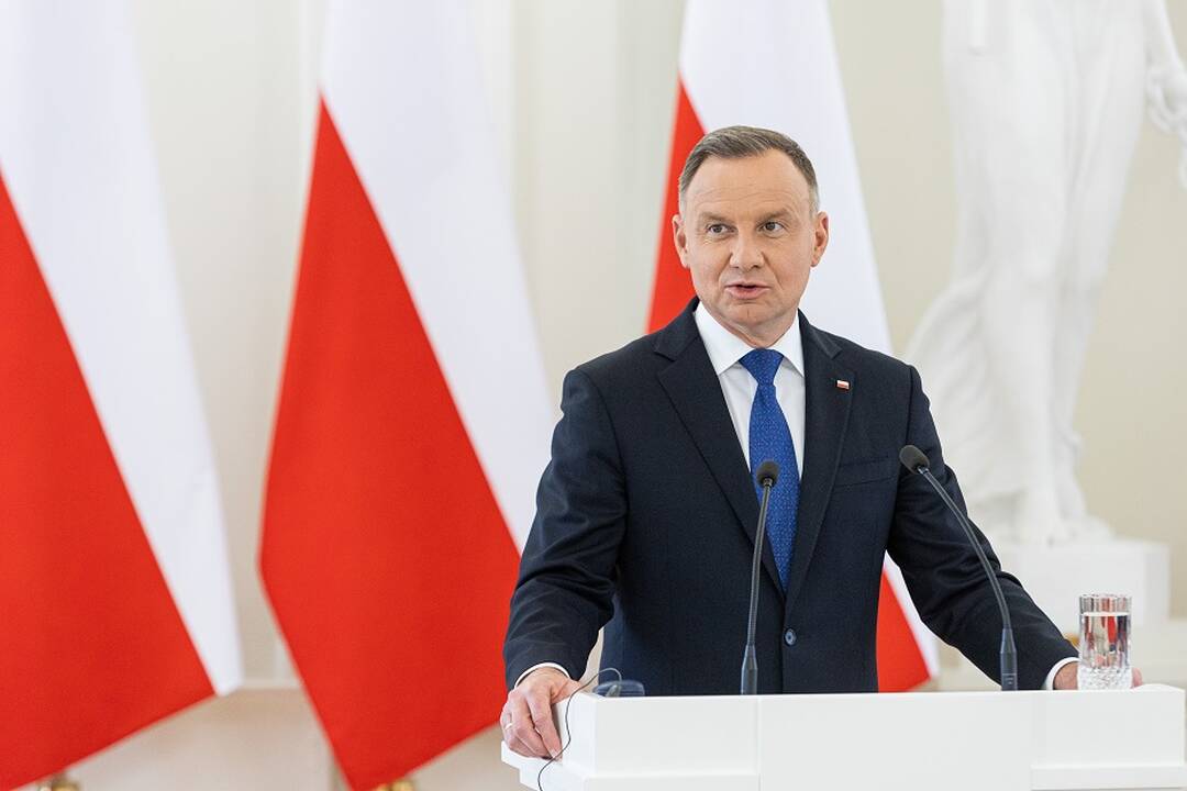 Lietuvoje lankysis Lenkijos prezidentas A. Duda