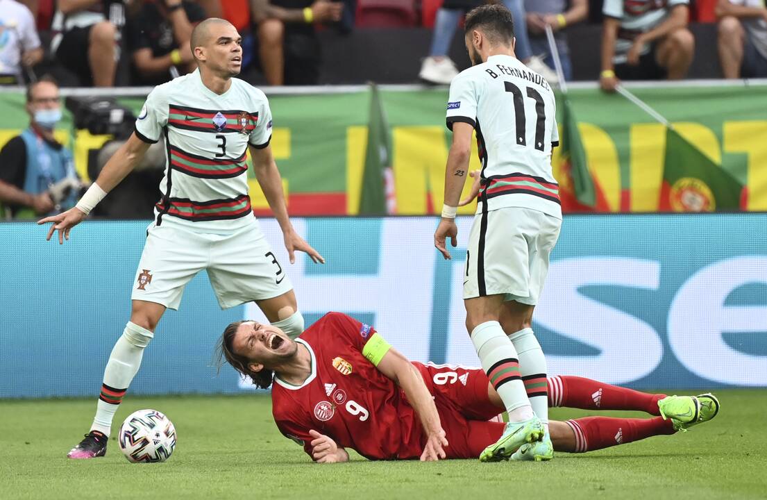 Europos futbolo čempionatas: Vengrija – Portugalija 0:3
