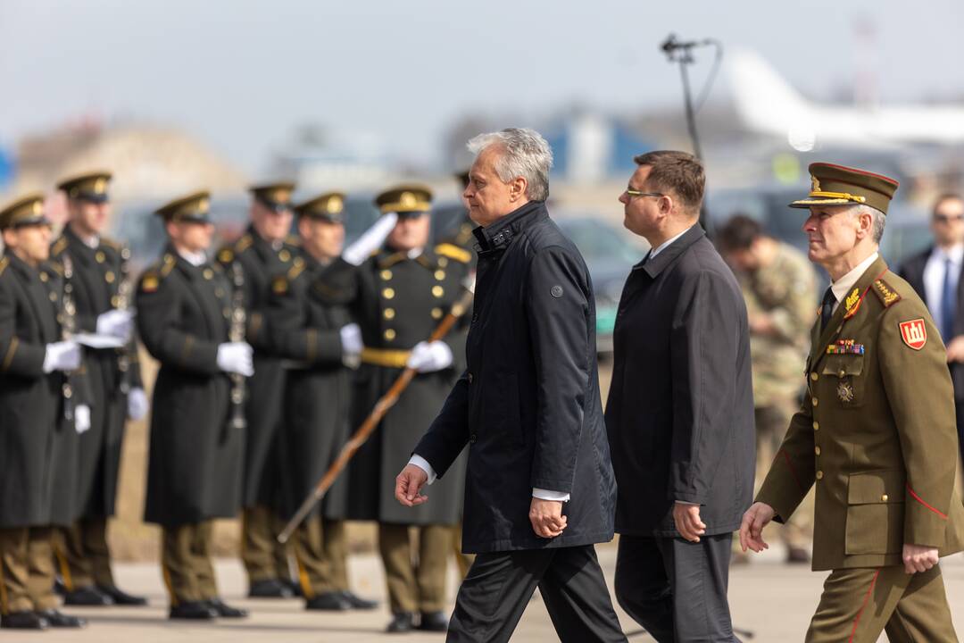 Simbolinio Baltijos oro erdvės rakto perdavimo ceremonija