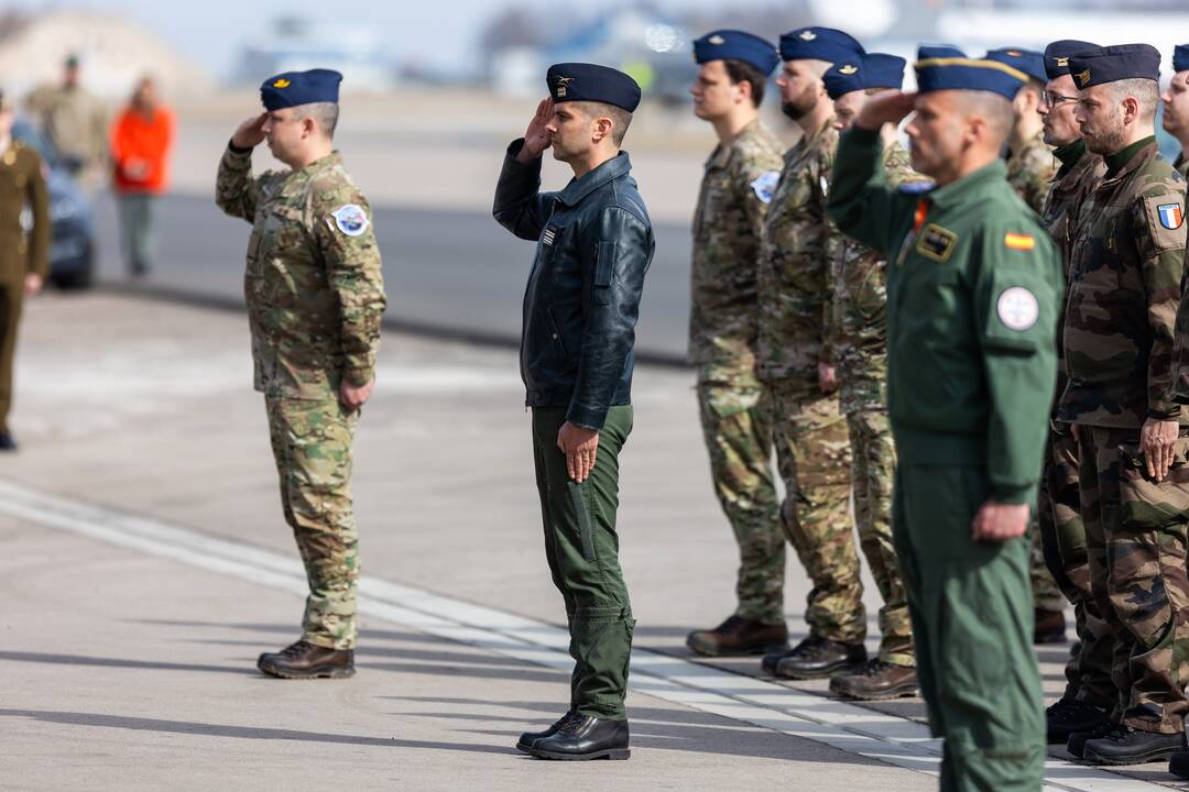 Simbolinio Baltijos oro erdvės rakto perdavimo ceremonija