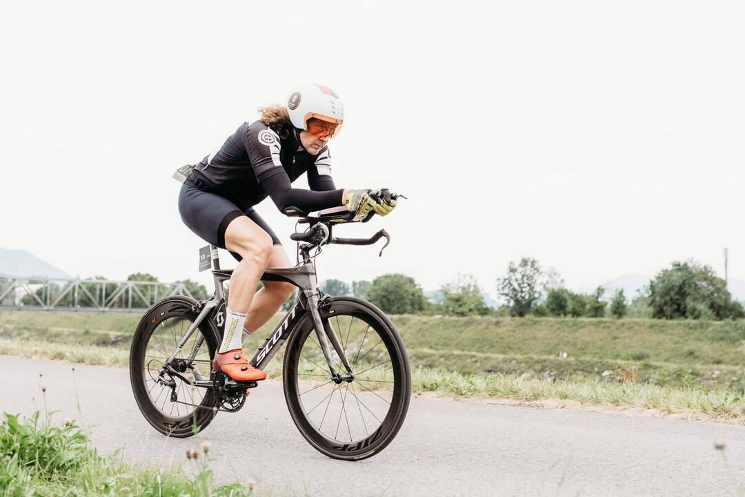 Išbandymai: T.Grabauskas dešimtgubo ultratriatlono varžybų baseine sugaišo 15 val. 56 min., dviračių trasoje – 104 val. 52 min., o bėgdamas užtruko 108 val. 19 min.