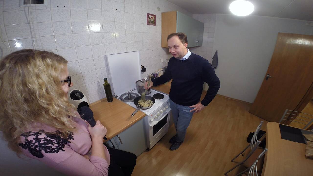 Aurelijus Veryga (kairėje)