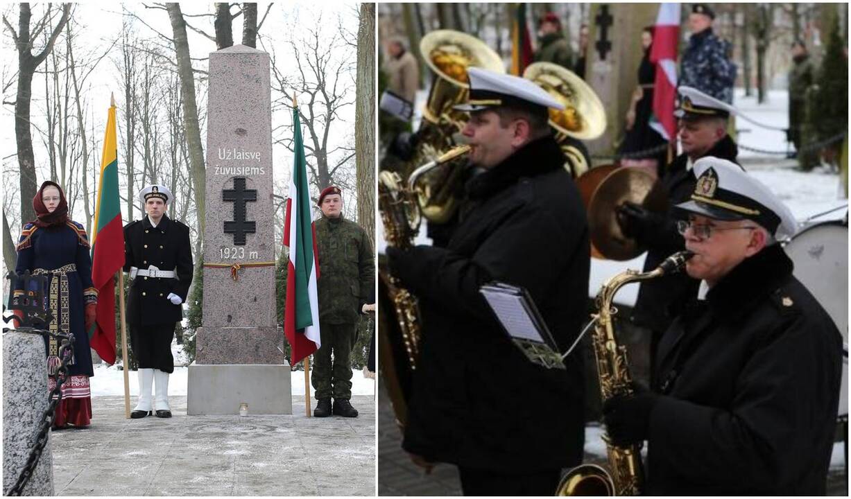 Minimos 97-osios Klaipėdos krašto prijungimo prie Lietuvos metinės