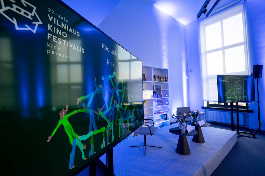 „Kino pavasario“ spaudos konferencija