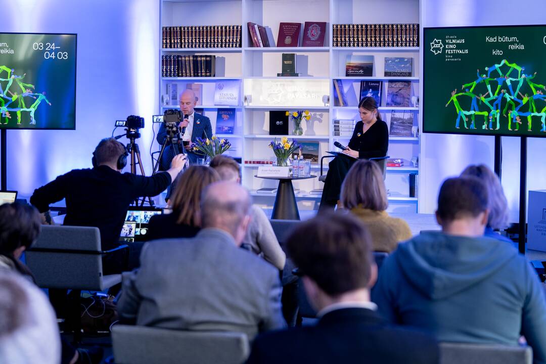 „Kino pavasario“ spaudos konferencija