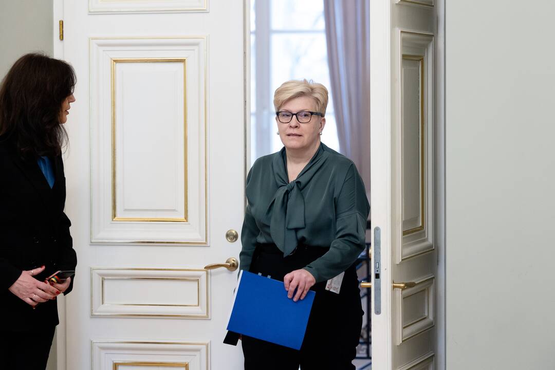 I. Šimonytė susitiko su G. Nausėda