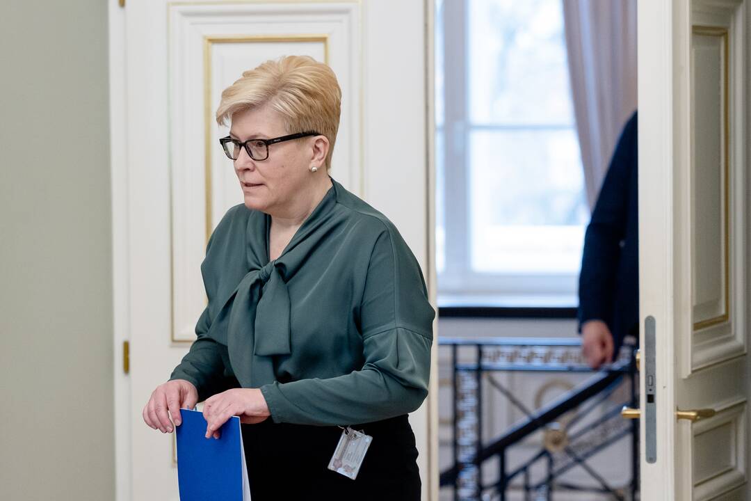 I. Šimonytė susitiko su G. Nausėda