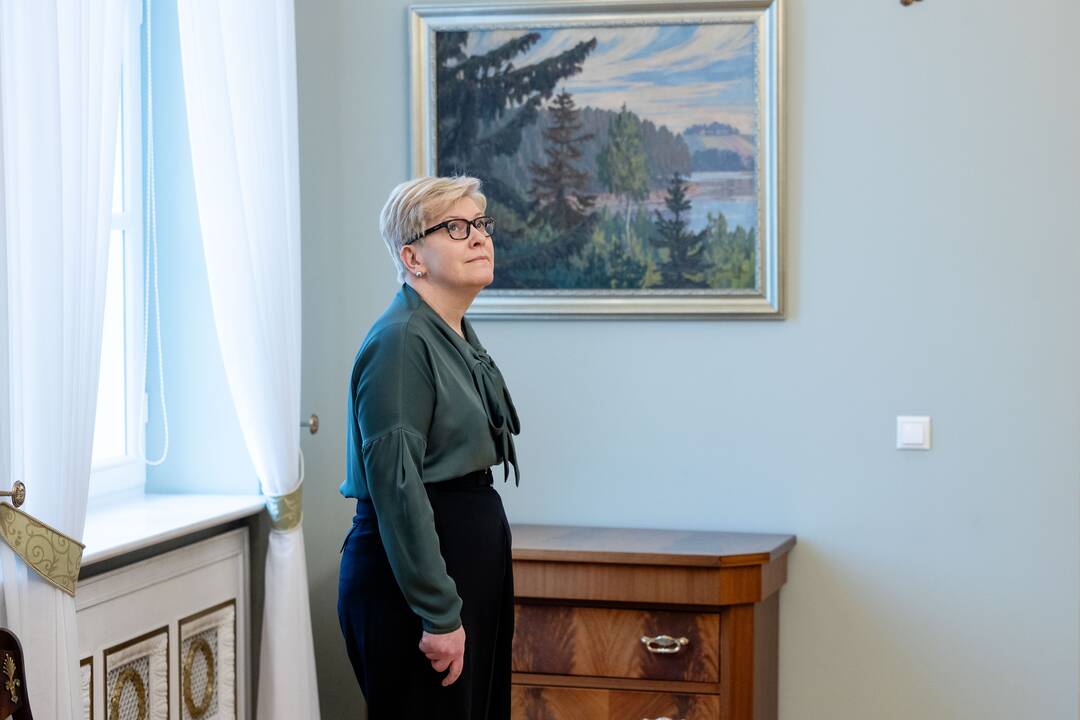 I. Šimonytė susitiko su G. Nausėda