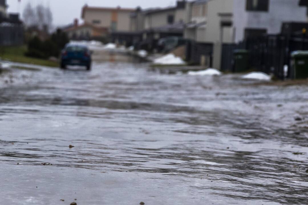 Dėl plikledžio Vilniuje padvigubėjo traumas patyrusių pacientų