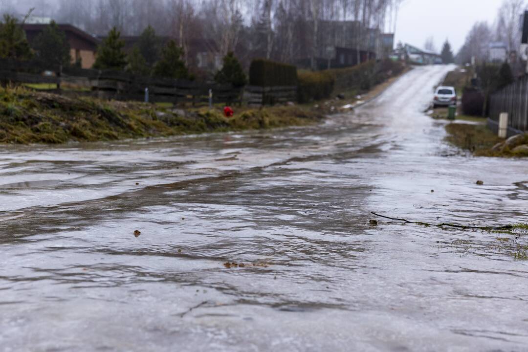 Dėl plikledžio Vilniuje padvigubėjo traumas patyrusių pacientų