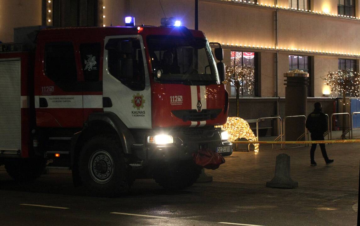 Kaune evakuotas prekybos centras „Akropolis“