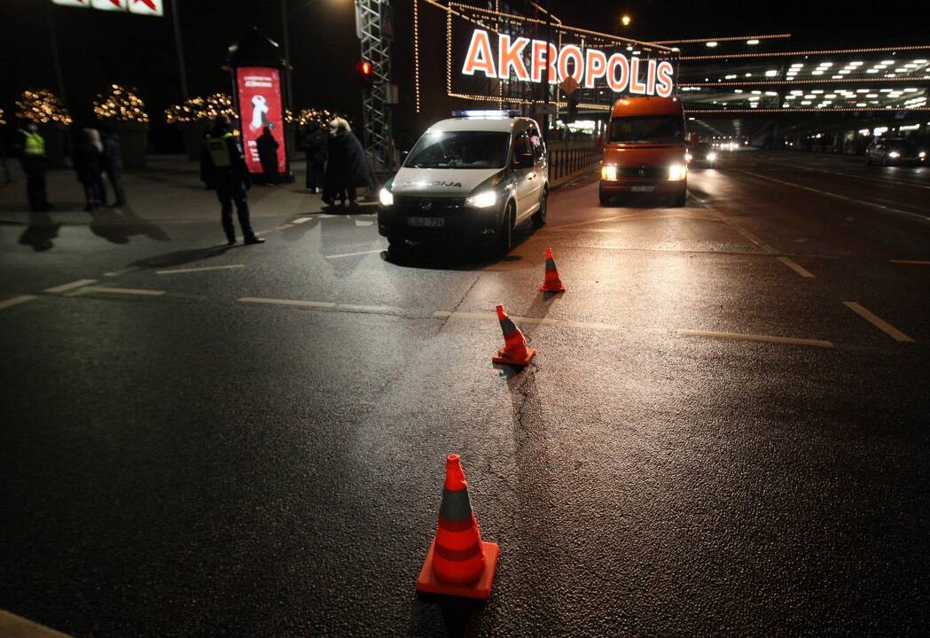 Kaune evakuotas prekybos centras „Akropolis“