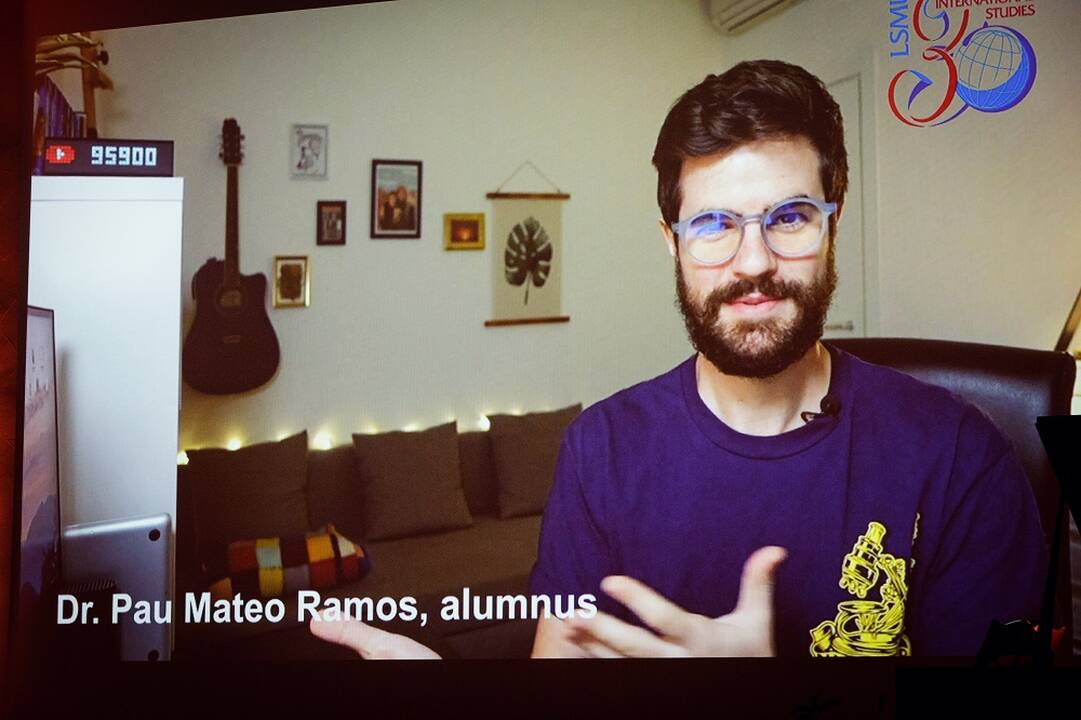 Sukaktis: spalio 10 d., minint universitetui ypatingą jubiliejų, pirmieji užsienio absolventai, taip pat esami ir buvę LSMU vadovai apžvelgė nudirbtus darbus. 