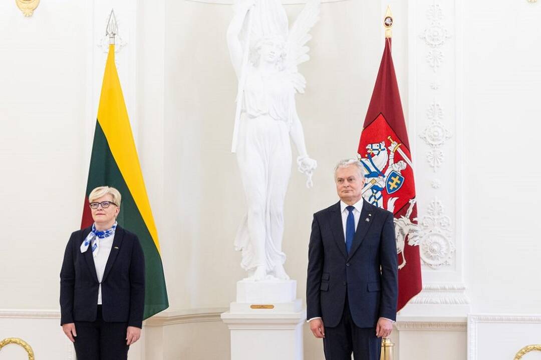 Po I. Šimonytės sprendimo inauguracijoje neskaityti sveikinimo kalbos – Prezidentūros vertinimas