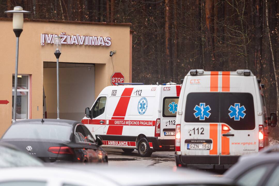 Dėl plikledžio Vilniuje padvigubėjo traumas patyrusių pacientų