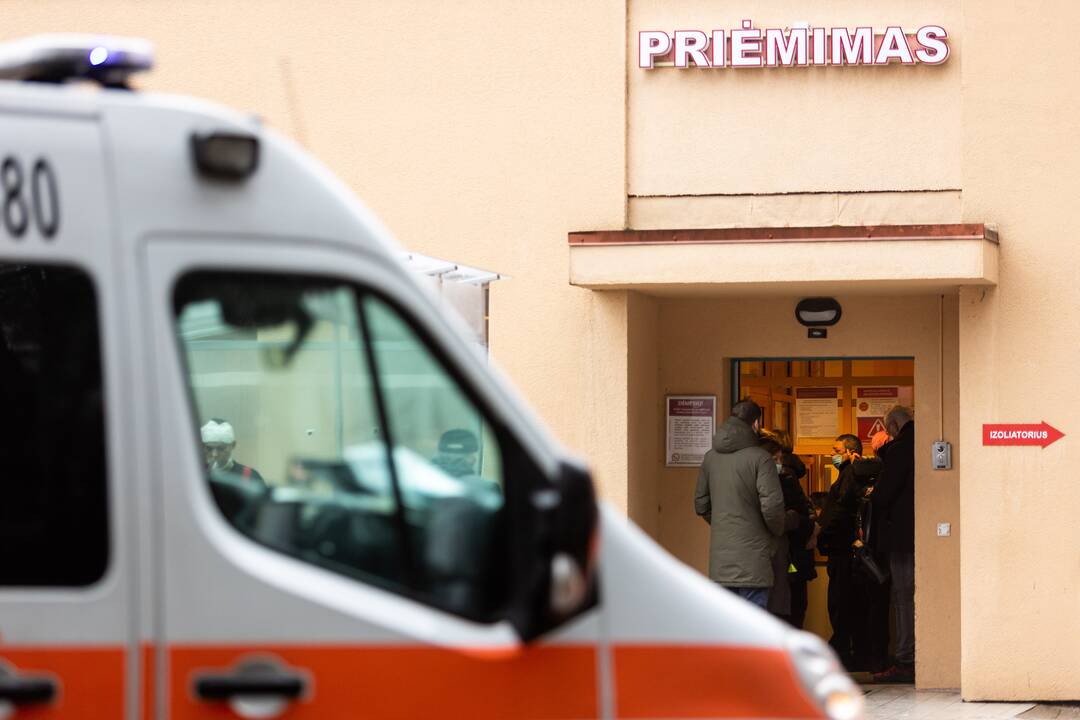 Dėl plikledžio Vilniuje padvigubėjo traumas patyrusių pacientų