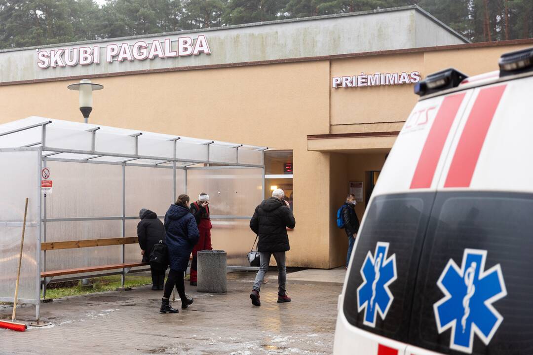 Dėl plikledžio Vilniuje padvigubėjo traumas patyrusių pacientų
