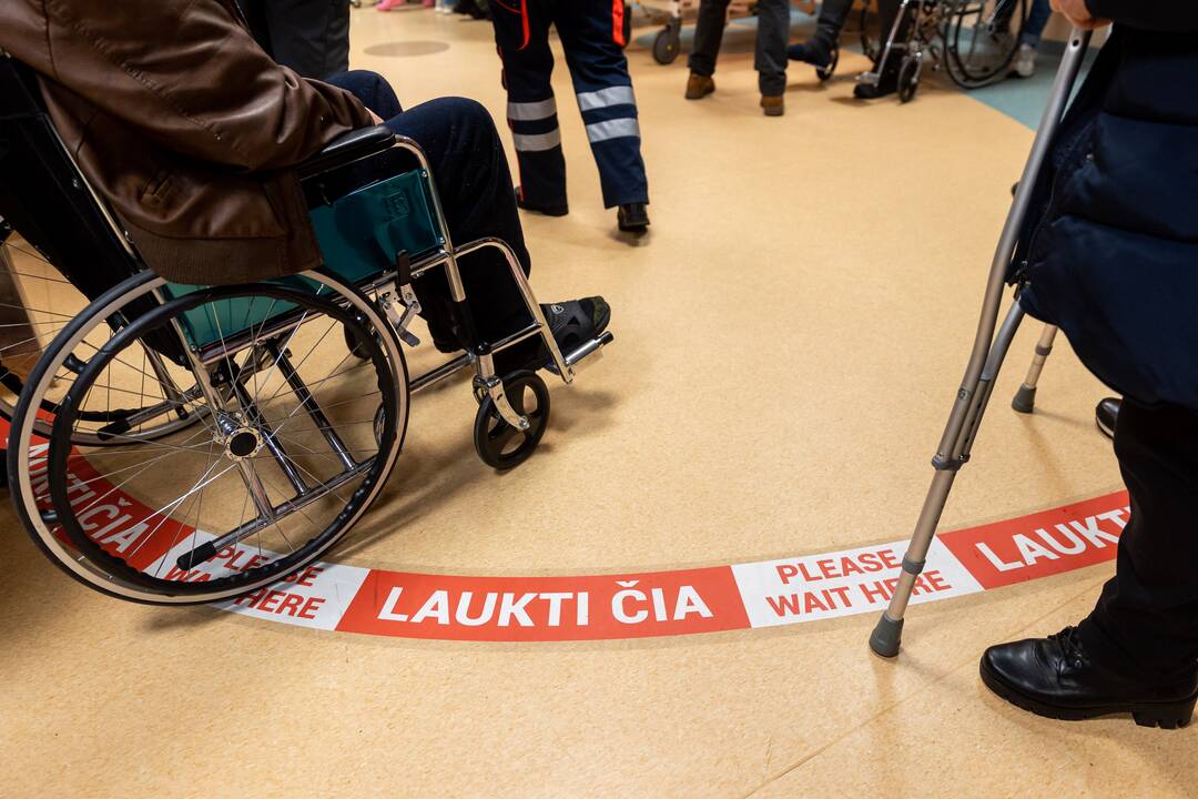 Dėl plikledžio Vilniuje padvigubėjo traumas patyrusių pacientų