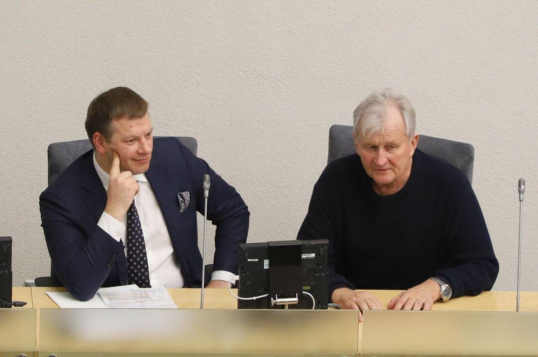 Pirmasis 2020 metų biudžeto projekto svarstymas Seime