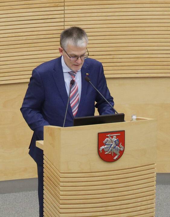Pirmasis 2020 metų biudžeto projekto svarstymas Seime