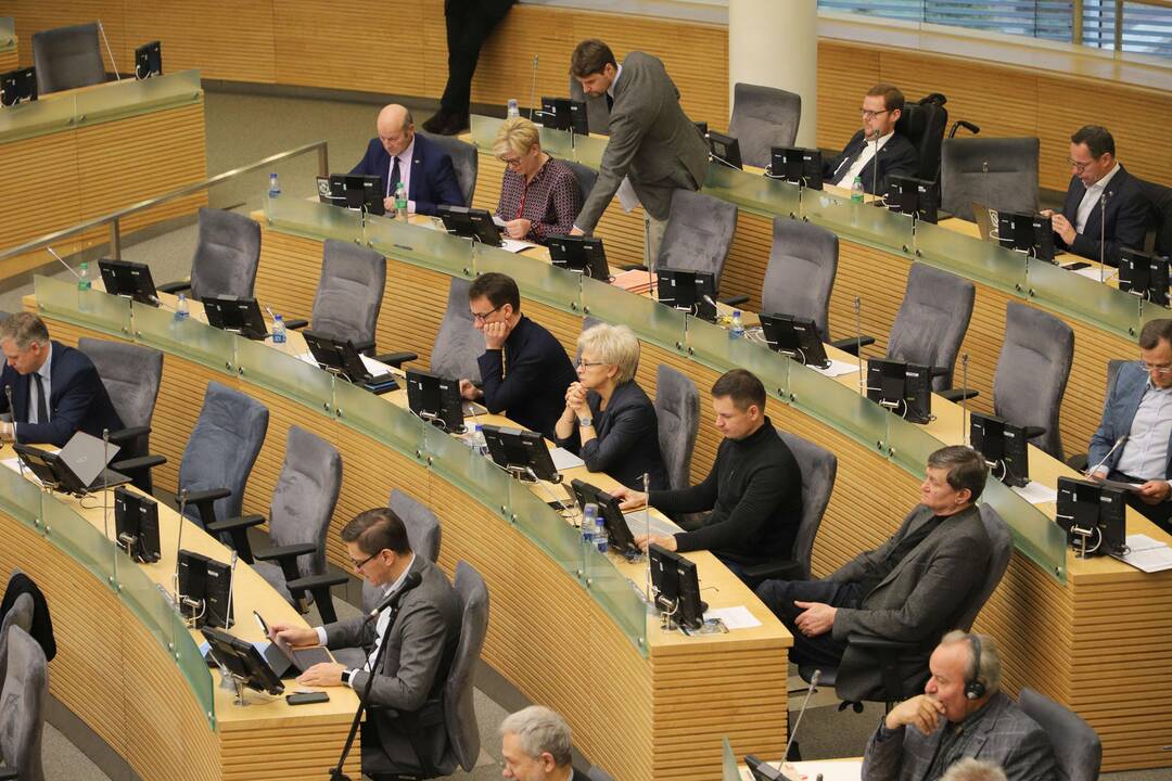 Pirmasis 2020 metų biudžeto projekto svarstymas Seime