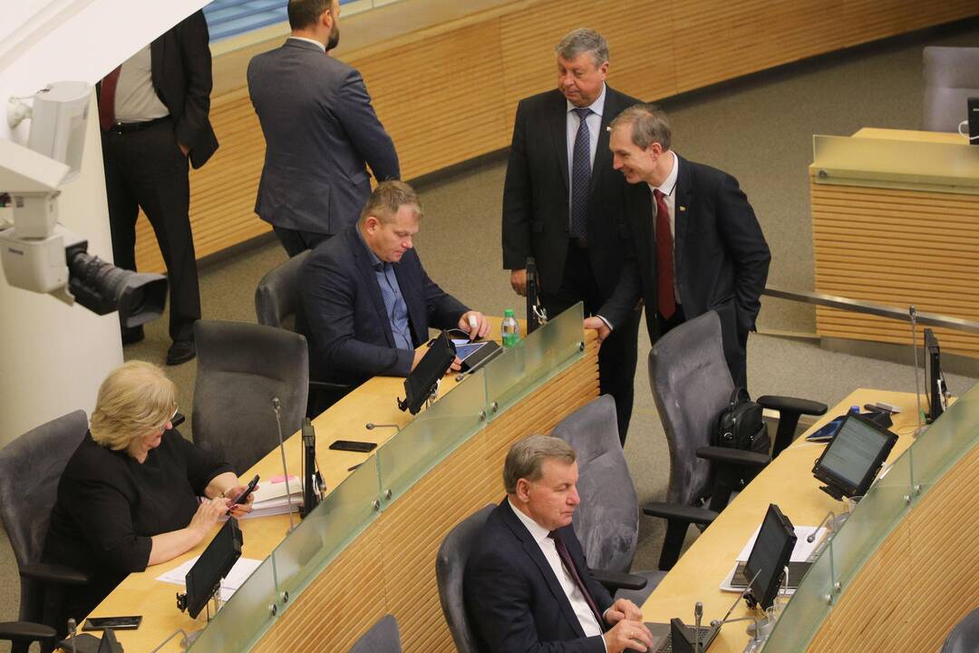 Pirmasis 2020 metų biudžeto projekto svarstymas Seime