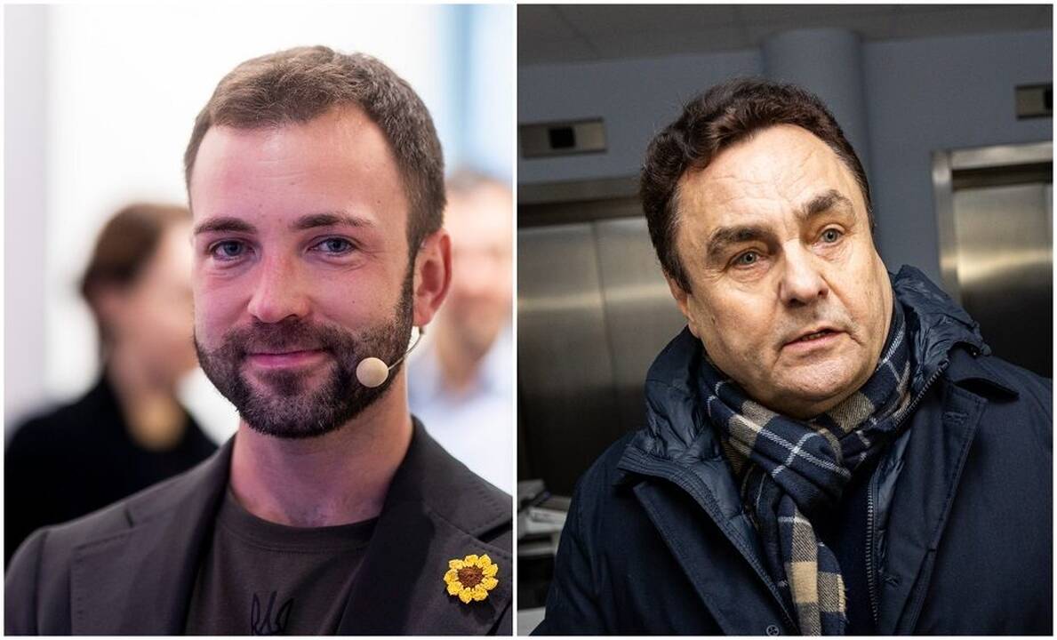  Tomas Vytautas Raskevičius (kairėje) ir Petras Gražulis