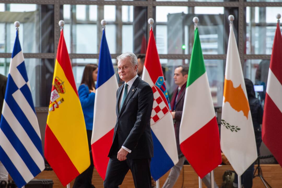 G. Nausėda ragina ES aktyviau spręsti neteisėtos migracijos iššūkius