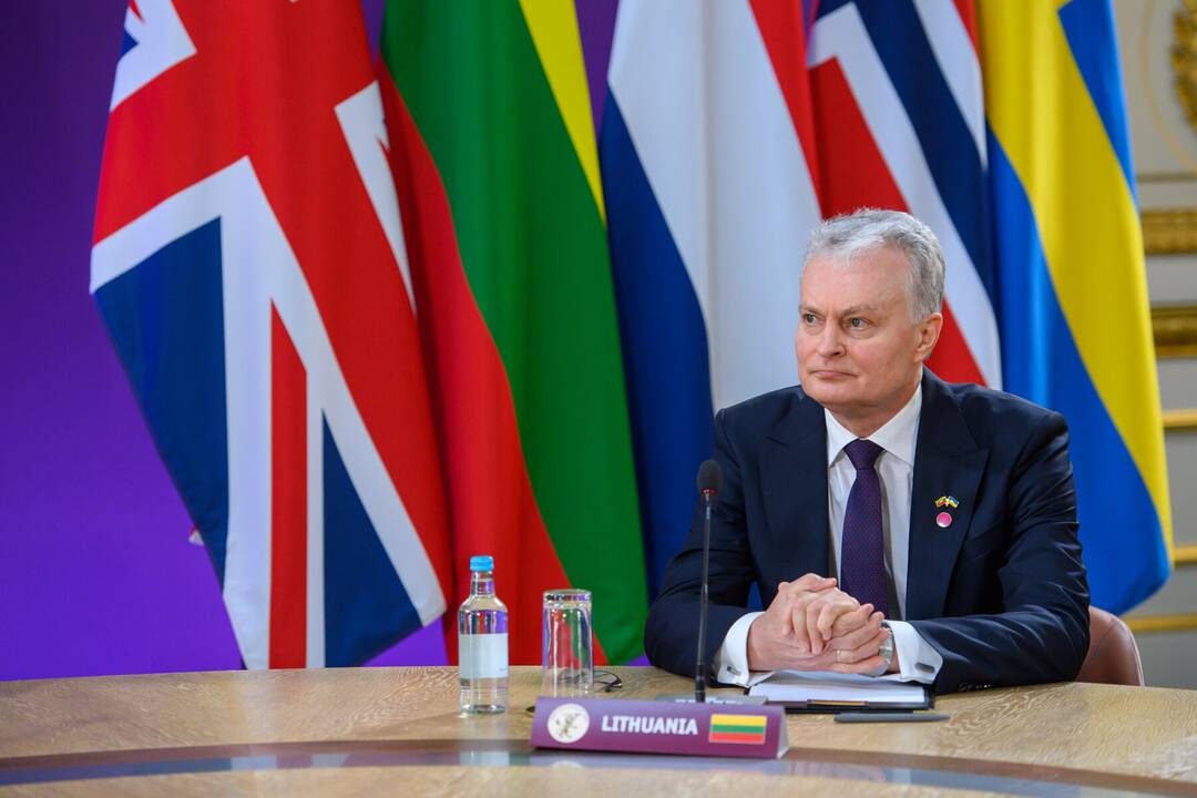 Prezidentas dalyvauja JEF valstybių narių vadovų susitikime