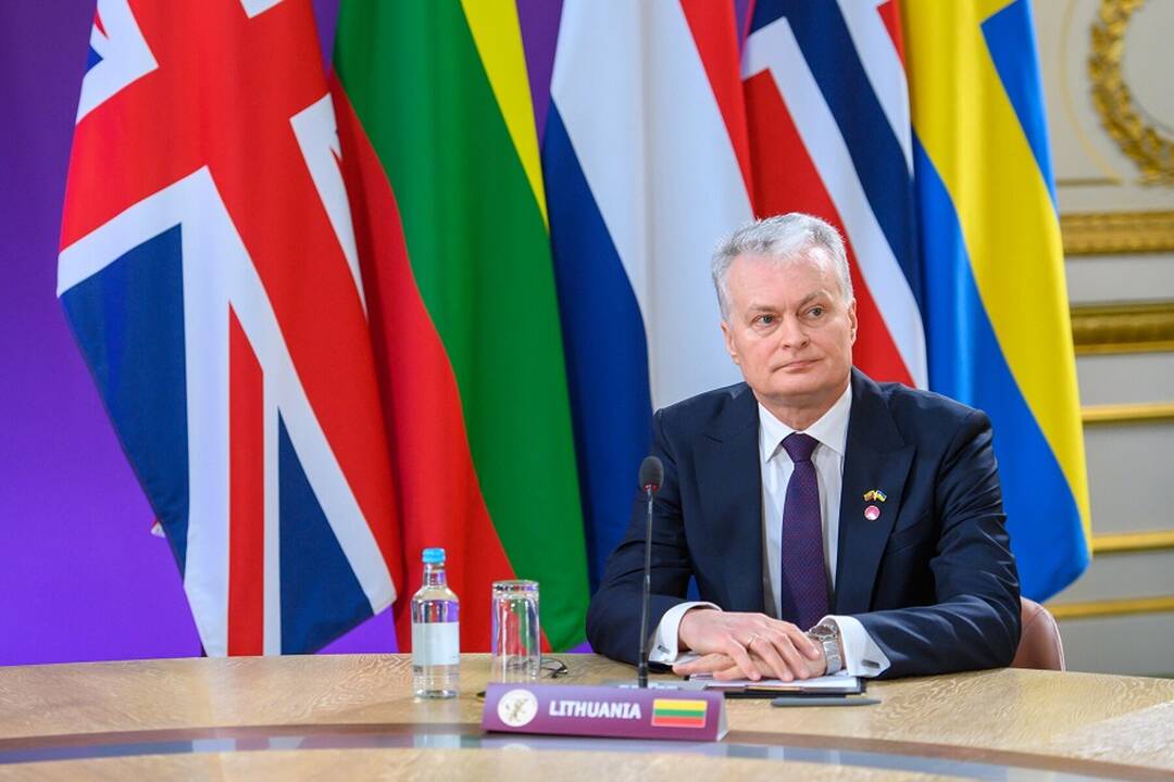 Prezidentas dalyvauja JEF valstybių narių vadovų susitikime