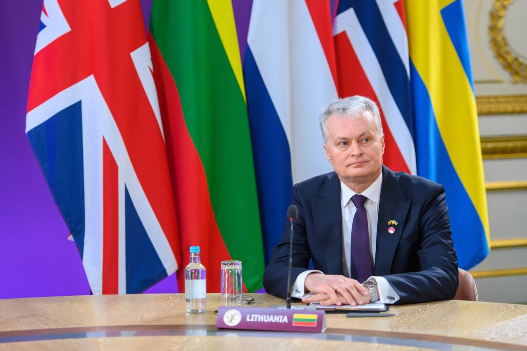 Prezidentas dalyvauja JEF valstybių narių vadovų susitikime