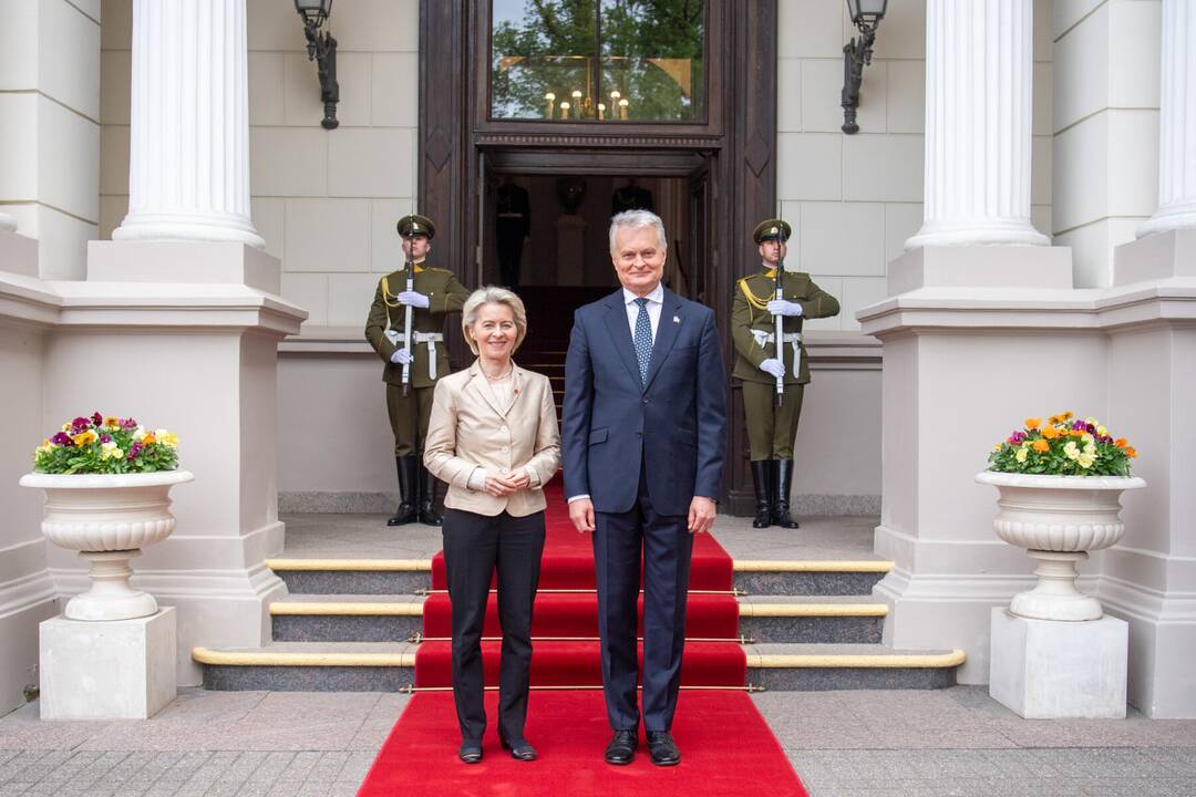 Ursula von der Leyen ir Gitanas Nausėda