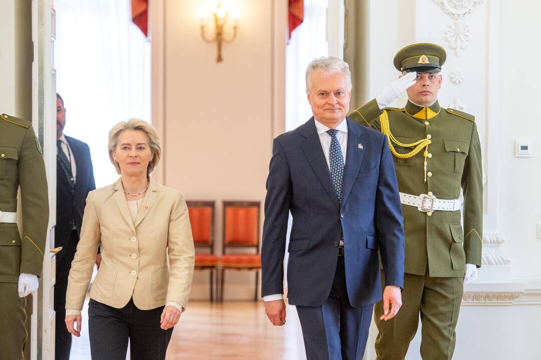 Ursula von der Leyen ir Gitanas Nausėda