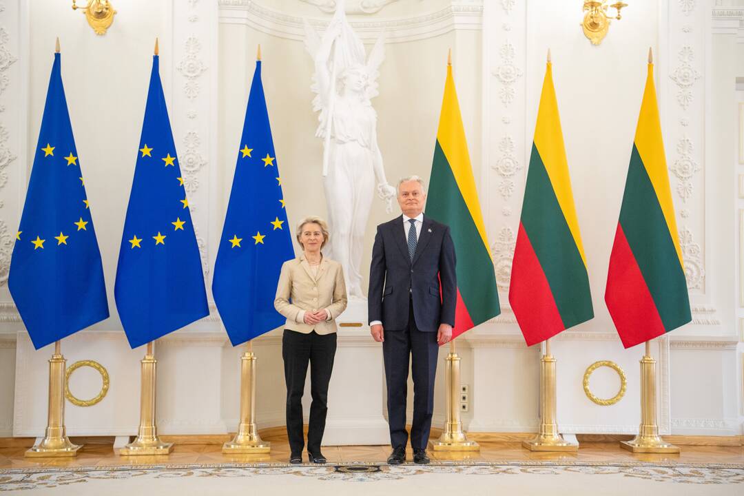 Ursula von der Leyen ir Gitanas Nausėda