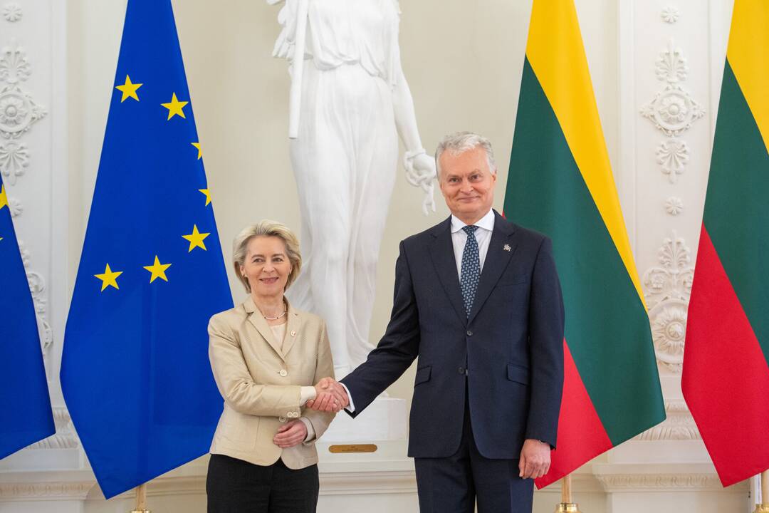 Ursula von der Leyen ir Gitanas Nausėda