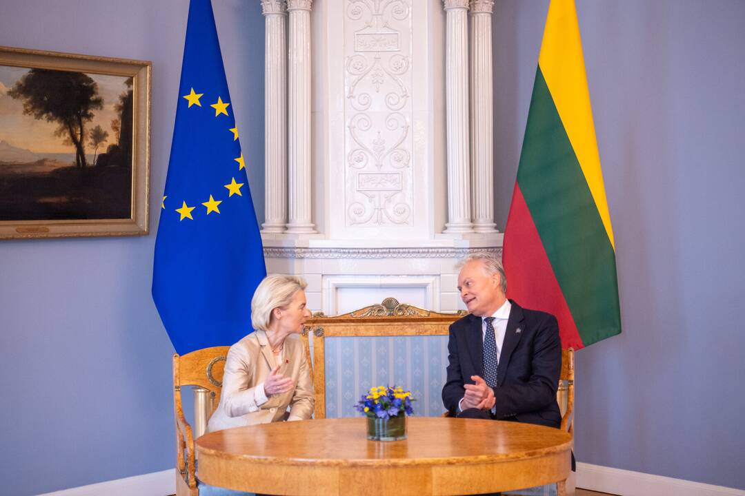 Ursula von der Leyen ir Gitanas Nausėda