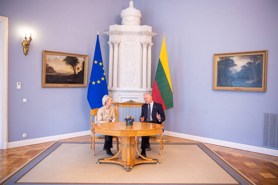 Ursula von der Leyen ir Gitanas Nausėda