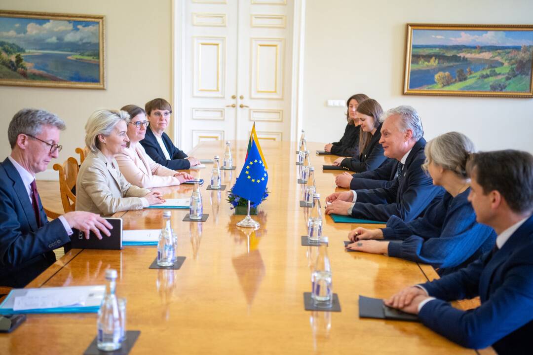 Ursula von der Leyen ir Gitanas Nausėda