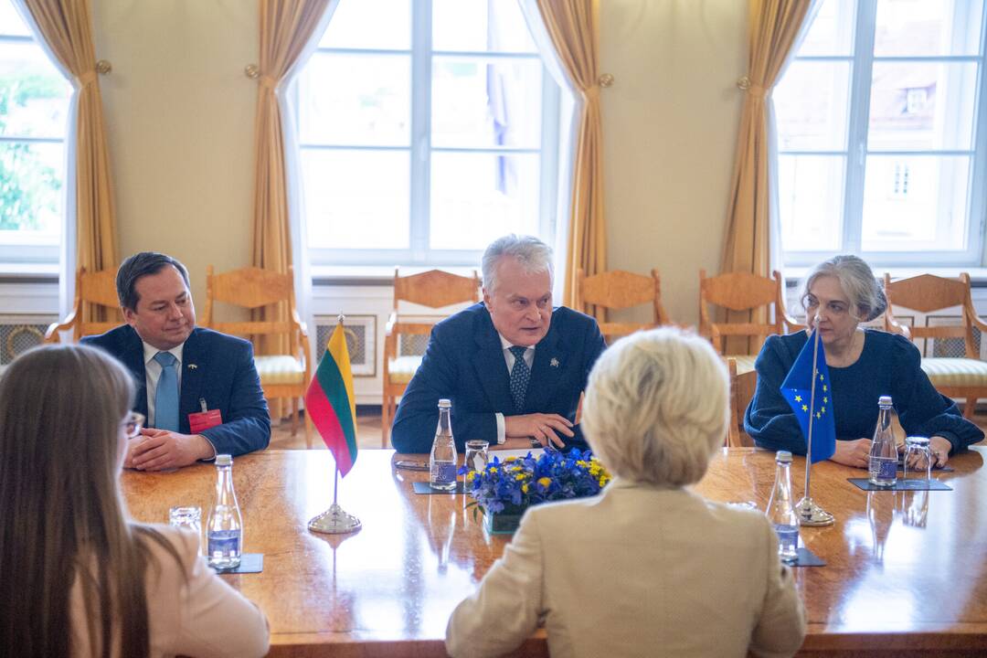Ursula von der Leyen ir Gitanas Nausėda