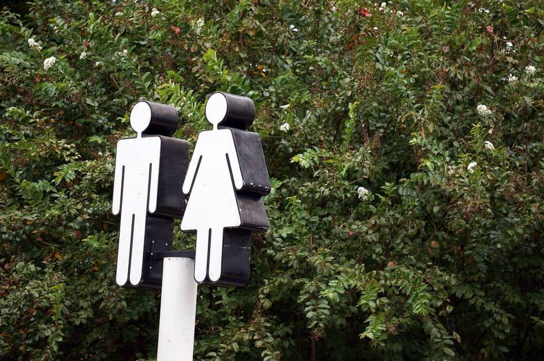 Amsterdamo gyventojos protestuos dėl tualetų
