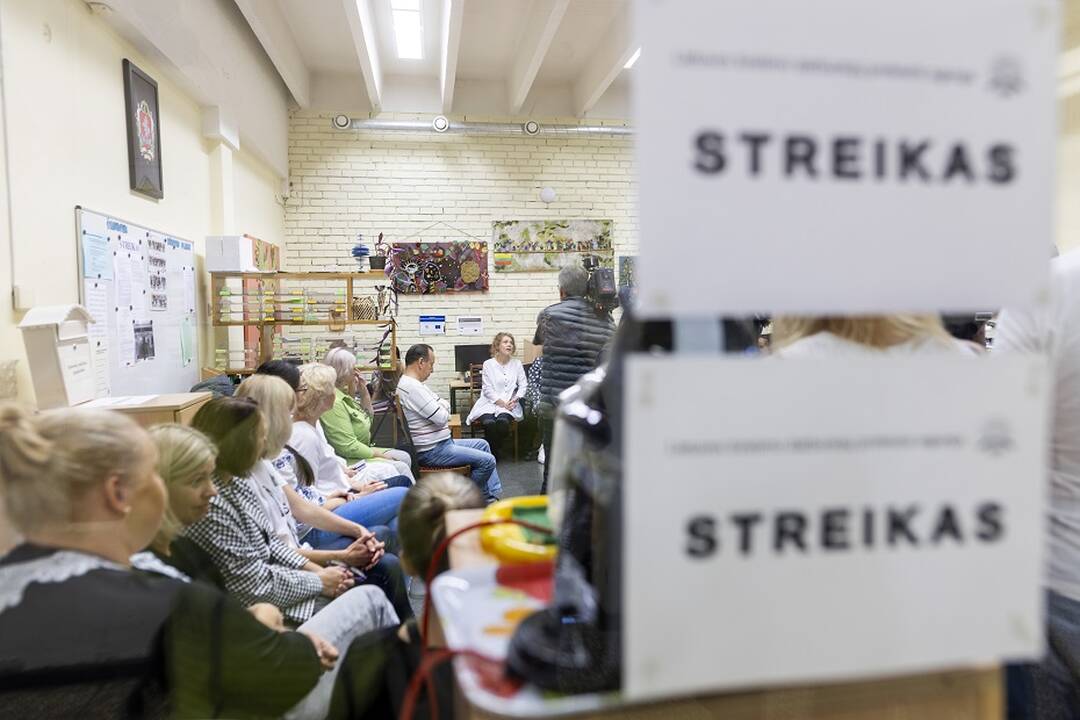 Policija rengiasi mokytojų streikui Vilniuje – dirbs sustiprintos pajėgos