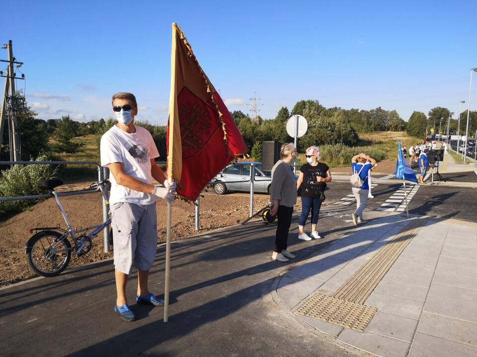 „Laisvės kelias“ uostamiestyje ir pajūryje