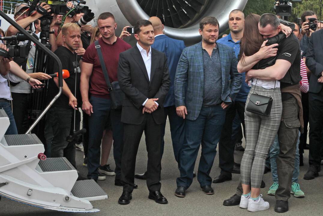 Ukraina ir Rusija apsikeitė kaliniais
