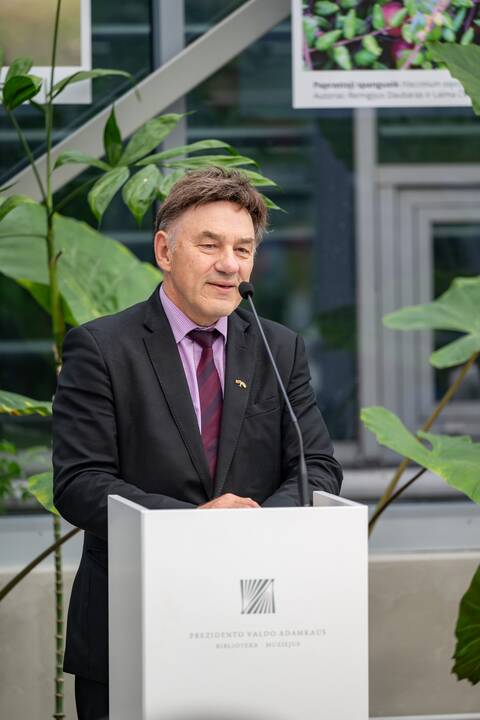 Valdas Adamkus (kairėje) ir Selemonas Paltanavičius