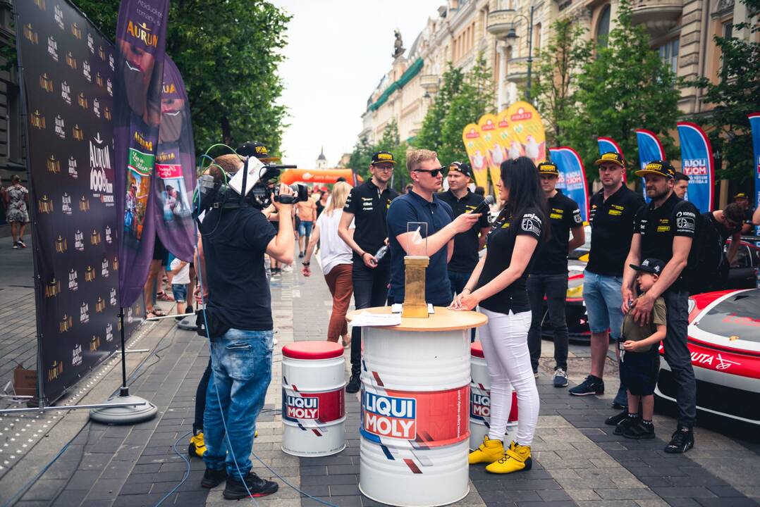 „Aurum 1006 km lenktynių“ pristatymas